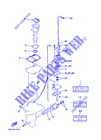 KIT DE REPARACIÓN 2 para Yamaha 15F 2 Stroke, Manual Starter, Tiller Handle, Manual Tilt 1997