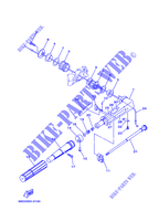 DIRECCION para Yamaha F4A Manual Starter, Tiller Handle, Manual Tilt, Shaft 15
