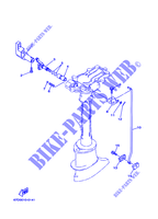 CONTROL DE ACELERADOR para Yamaha F4A Manual Starter, Tiller Handle, Manual Tilt, Shaft 15