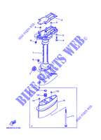 CARTER para Yamaha F4M Manual Start, Manual Tilt, Tiller Handle, Shaft 15