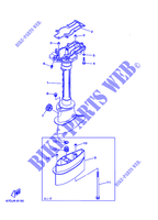 CARTER para Yamaha F4A 4 Stroke, Manual Starter, Tiller Handle, Manual Tilt 1998
