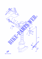 CONTROL DE ACELERADOR para Yamaha F4B Manual Starter, Tiller Handle, Manual Tilt, Shaft 15