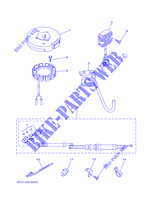 PIEZAS OPCIONALES para Yamaha F5A Manual Starter, Tiller Handle, Manual Tilt, Shaft 15
