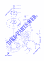 ALTA para Yamaha F6C Manual Starter, Tiller Handle, Manual Tilt, Shaft 15
