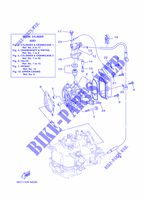 CILINDRO / CARTERES CIGÜEÑAL 1 para Yamaha F6C Manual Starter, Tiller Handle, Manual Tilt, Shaft 15