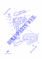 CARTER para Yamaha F6C Manual Starter, Tiller Handle, Manual Tilt, Shaft 15