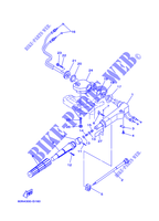 DIRECCION para Yamaha F8C Manual Starter, Tiller Handle, Manual Tilt, Shaft 15