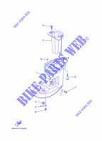 CARTER para Yamaha F8C Manual Starter, Tiller Handle, Manual Tilt, Shaft 20