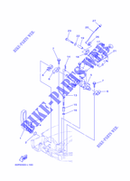 CONTROL DE ACELERADOR para Yamaha F8C Manual Starter, Tiller Handle, Manual Tilt, Shaft 15