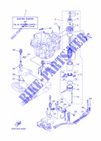PIEZAS OPCIONALES 1 para Yamaha F8C Manual Starter, Tiller Handle, Manual Tilt, Shaft 15