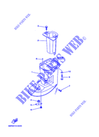 CARTER para Yamaha F8M Manual Start, Manual Tilt, Tiller Control, Shaft 15