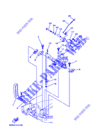 CONTROL DE ACELERADOR para Yamaha F8M Manual Start, Manual Tilt, Tiller Control, Shaft 15
