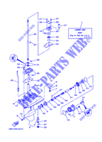 TAPA Y TRANSMISIÓN DE HELICES 1 para Yamaha F8M Manual Start, Manual Tilt, Tiller Control, Shaft 15