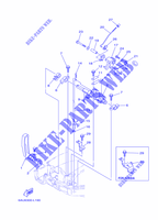 CONTROL DE ACELERADOR 1 para Yamaha F9.9F Manual Starter, Tiller Handle, Manual Tilt, Shaft 20