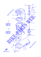 KIT DE REPARACIÓN 3 para Yamaha F9.9F Manual Starter, Tiller Handle, Manual Tilt, Shaft 20