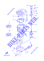 KIT DE REPARACIÓN 3 para Yamaha F9.9J Electric Starter, Remote control, Manual Tilt, Shaft 15