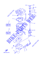 KIT DE REPARACIÓN 3 para Yamaha F9.9J Manual Starter, Tiller Handle, Manual Tilt, Shaft 15
