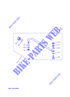 GUIA DE DIRECCION para Yamaha F9.9J Manual Starter, Tiller Handle, Manual Tilt, Shaft 20