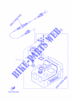 DEPOSITO DE GASOLINA para Yamaha F9.9J Electric Starter, Remote control, Manual Tilt, Shaft 20