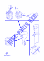 PIEZAS DE MANTENIMIENTO para Yamaha F9.9J Electric Starter, Remote control, Manual Tilt, Shaft 20