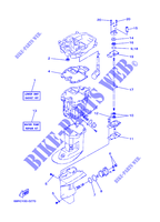 KIT DE REPARACIÓN 3 para Yamaha F9.9J Electric Starter, Remote Control, Manual Trim & Tilt, Shaft 15