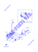 TAPA INFERIOR Y TRANSMISIÓN 2 para Yamaha 20M Manual Start, Manual Tilt, Tiller Control, Shaft 15