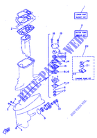 KIT DE REPARACIÓN 2 para Yamaha 25J Electric Start, Remote Control, Power Trim & Tilt, Oil injection 1998