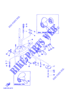 TAPA INFERIOR Y TRANSMISIÓN 2 para Yamaha 30D Electric Starter, Remote Control, Manual Tilt, Oil injection, Shaft 15