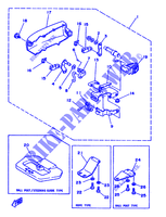 FIJACION CAJA DE CONTROL REMOTO para Yamaha 30D 2 Stroke, 3 Cylinder 1990