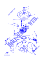 GENERADOR para Yamaha 30D Manual Starter, Tiller Handle, Manual Tilt, Oil injection, Shaft 20