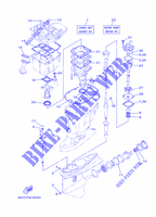 KIT DE REPARACIÓN 2 para Yamaha F115A Electric Starter, Remote Control, Power Trim & Tilt, Shaft 20