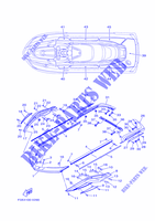 GUNWALE & MAT para Yamaha FX CRUISER HO 2021