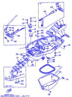 CARENADO INFERIOR para Yamaha 40V 2-STROKE 1998
