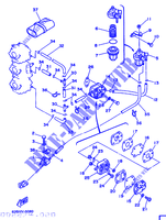 DEPOSITO DE GASOLINA para Yamaha C40T Electric Start, Power Trim & Tilt, Remote Control 1996