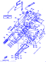 DIRECCION para Yamaha C40T Electric Start, Power Trim & Tilt, Remote Control 1996