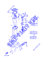 KIT DE REPARACIÓN 2 para Yamaha C40T Electric Start, Power Trim & Tilt, Remote Control 1996
