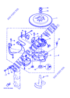 GENERADOR para Yamaha 40V Electric Start, Remote Control Power Trim & Tilt, Oil injection 1998
