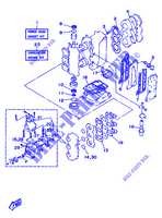 KIT DE REPARACIÓN 1 para Yamaha 50G 2 Stroke, Electric Start, Remote Control, Manual Tilt, Oil injection 1993