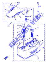 SISTEMA COMBUSTIBLE 2 para Yamaha 50G 2 Stroke, Electric Start, Remote Control, Manual Tilt, Oil injection 1993