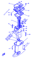 CARTER SUPERIOR para Yamaha 60F Electric Starter, Remote Control, Manual Tilt or Power Trim & Tilt, Oil injection 1996