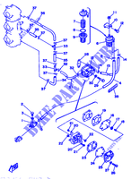 SISTEMA COMBUSTIBLE 1 para Yamaha 60F Electric Start, Remote Control, Manual Tilt or Power Trim & Tilt , Oil injection 1992