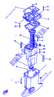 CARTER SUPERIOR para Yamaha 60F Electric Start, Remote Control, Manual Tilt or Power Trim & Tilt , Oil injection 1991