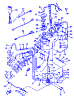 BOMBA DE OLIO para Yamaha 60F Electric Start, Remote Control, Manual Tilt or Power Trim & Tilt , Oil injection 1990