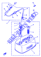 SISTEMA COMBUSTIBLE 2 para Yamaha 60F Electric Start, Remote Control, Manual Tilt or Power Trim & Tilt , Oil injection 1988