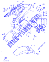 GUARDABARROS para Yamaha SRX600 1987