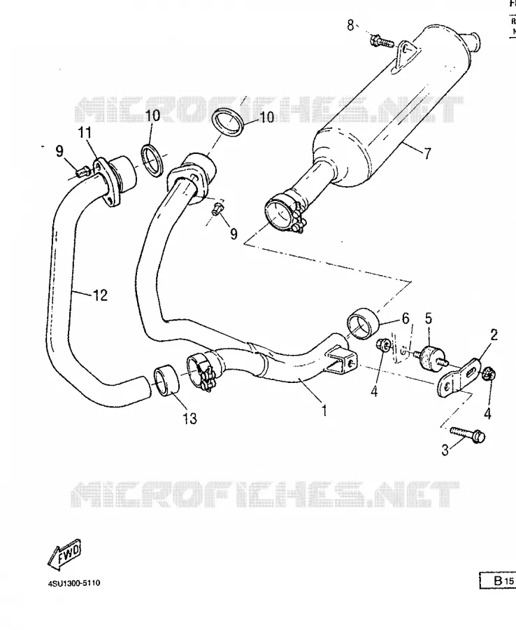 ESCAPE Yamaha MOTO 660 1995 SZR  SZR660