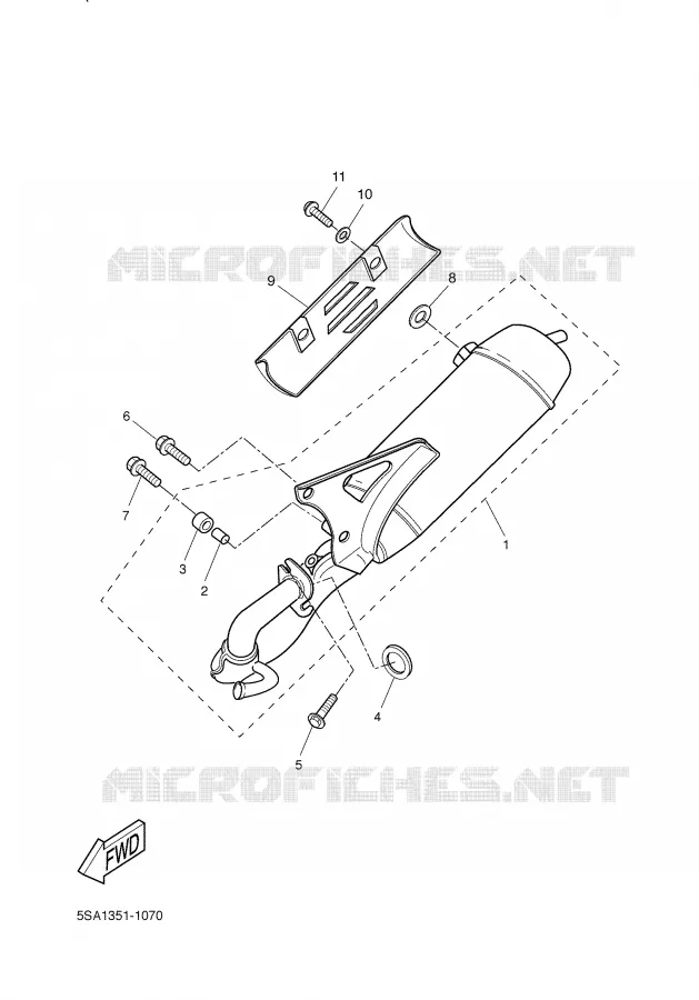 ESCAPE Yamaha SCOOTER 50 2001 BOOSTER  CW50L