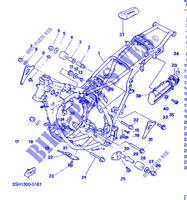 BASTIDOR para Yamaha TDR125 1991