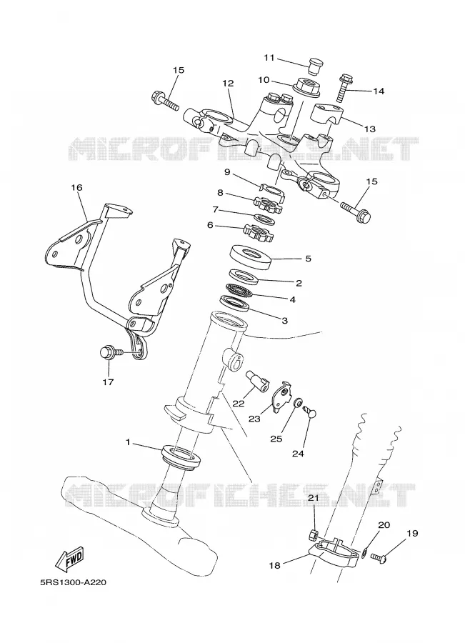 DIRECCION Yamaha MOTO 125 2002 TW  TW125