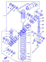 BASCULANTE / AMORTIGUADOR para Yamaha TZ250 1991